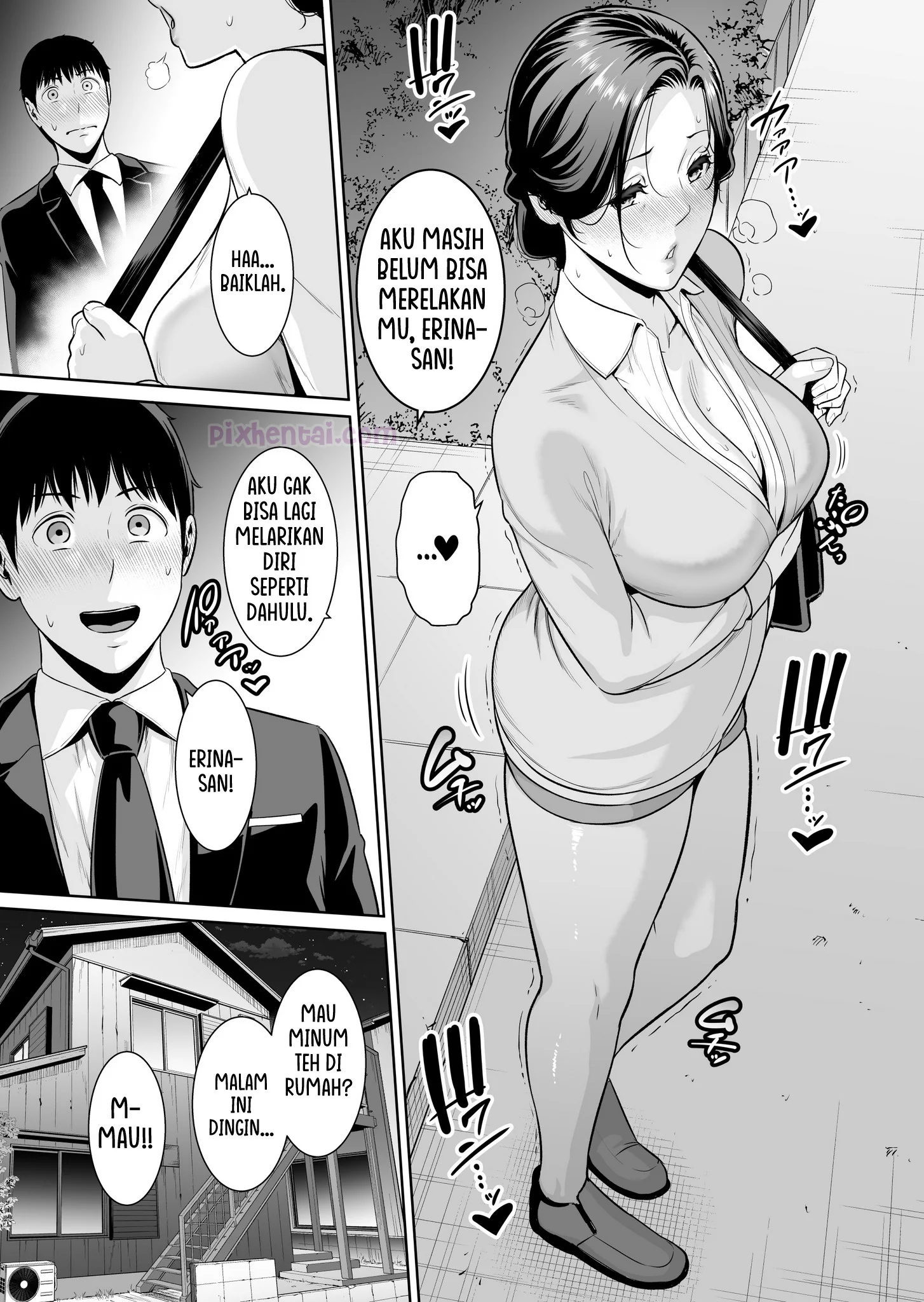 Komik hentai xxx manga sex bokep Otonari no Hitozuma 45 Toshi no Sa Nante Shimo 8